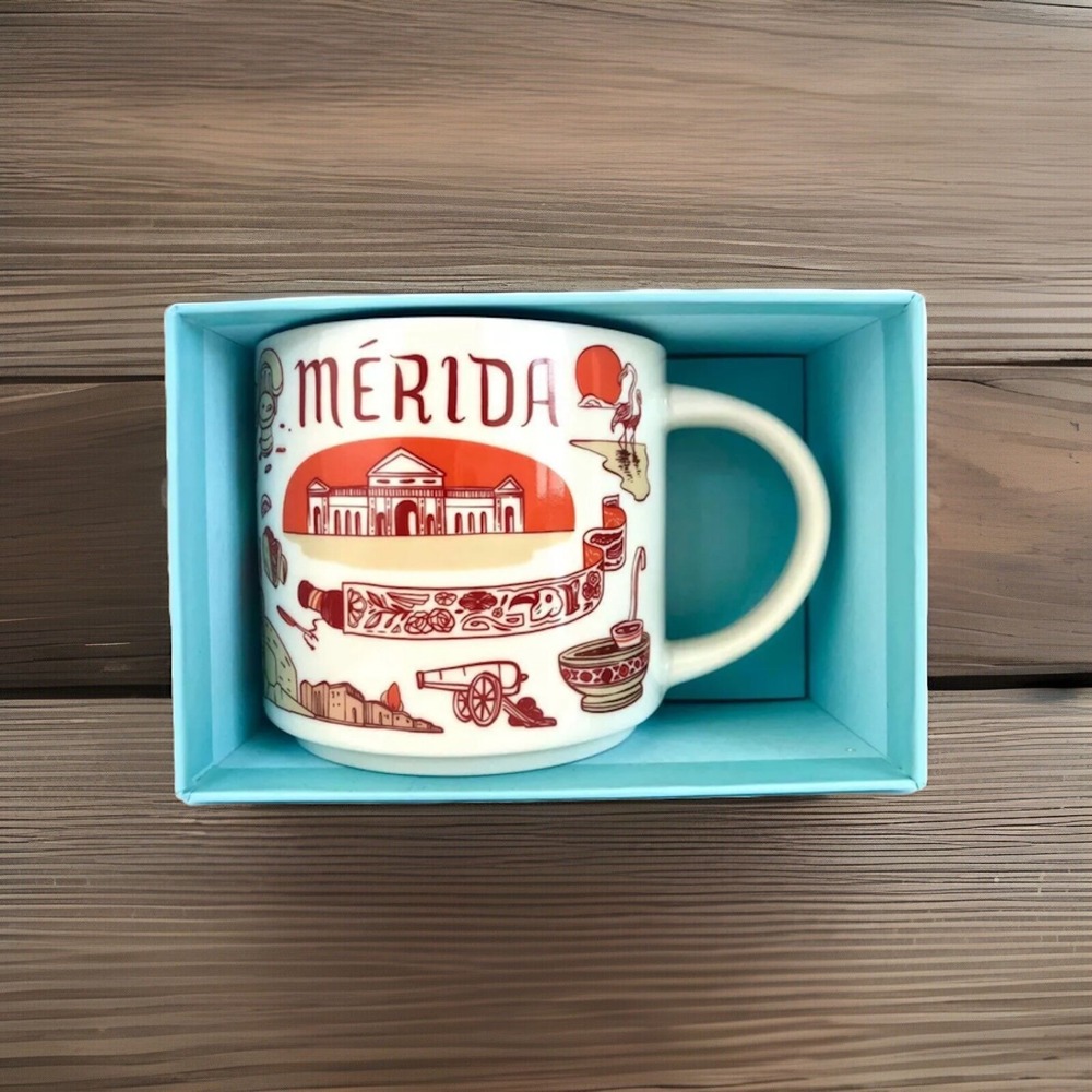 Starbucks Mexico Been There Series Collectible Ceramic Mug Merida 14oz